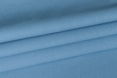 Интерьерная ткань DUCK с тефлоновым покрытием однотонная пыльно-голубая - изображение