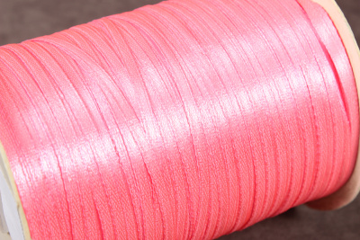 Лента атласная 3мм Розовый 397 - изображение