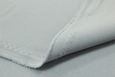 Габардин однотонный Серо-голубой - изображение