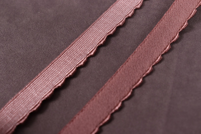 Резинка отделочная становая 12мм Кофейно-розовый - изображение