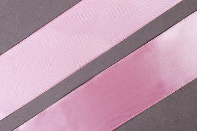 Лента атласная 50мм Розовый Н37 - изображение