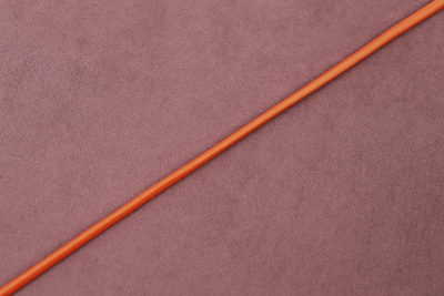 Резинка шляпная 3мм Оранжевый 158 - изображение