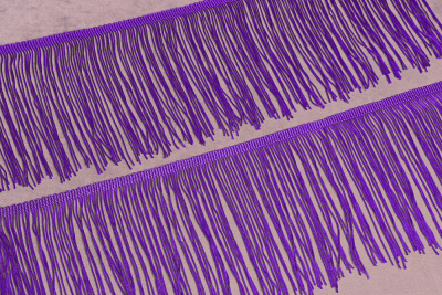 Бахрома 15см Т.Фиолетовый - изображение