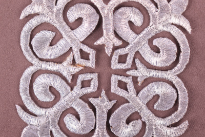 Термоаппликация Орнамент Серебро 2825 - изображение
