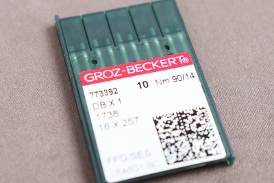 Иглы для ПШМ №90/14 DBx1 SES Groz-Beckert 10шт - изображение