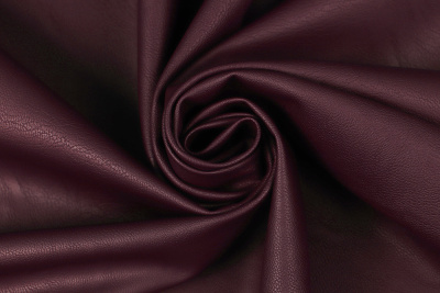 Кожа-стрейч фактурная Т.бордовый - изображение
