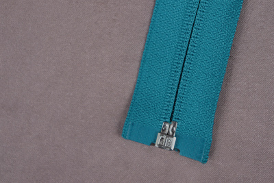 Молния разъёмная 60см Т5 спираль Морская волна 210 - изображение