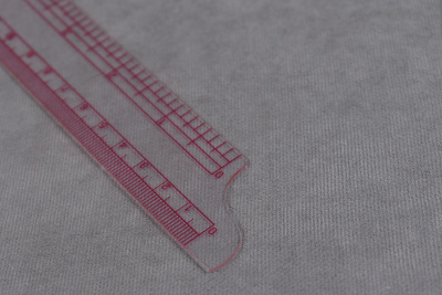 Набор лекал 6шт с копировальным роликом - изображение