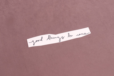 Термотрансфер 150*20мм Good Things - изображение
