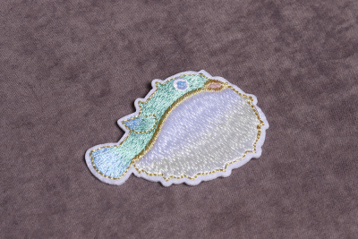 Термоаппликация 50*65мм Рыба-Шар - изображение