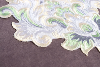 Термоаппликация Орнамент Пастельный Зеленый - изображение