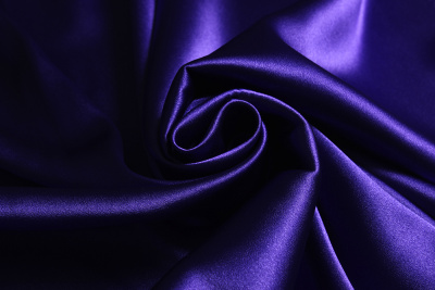 Атлас однотонный Йоко-йоко Фиолетовый - изображение