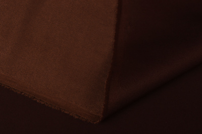 Замша на неопрене Т.коричневый - изображение