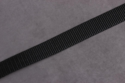 Лента ременная 20мм стропа LCH Черный 02 - изображение