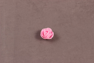 Роза 35мм из фоамирана Т.розовый - изображение