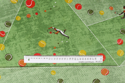 Бязь набивная 150 Комфорт Корт - изображение