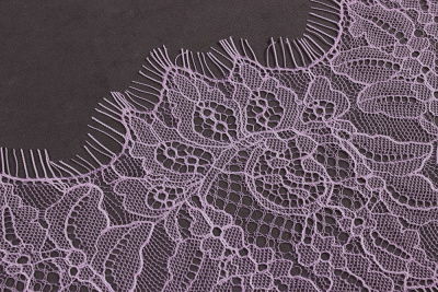 Кружево французское 120мм Сиреневый 285 - изображение