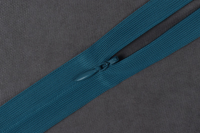 Молния потайная 30см нейлон KBB Морская волна 210 - изображение