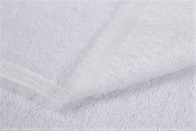 Махра гл/кр двусторонняя Белый - изображение