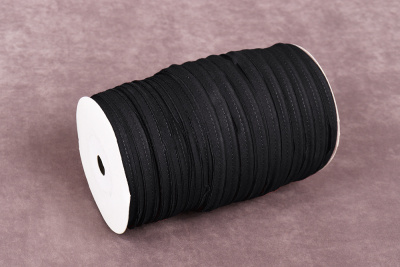 Кант 10мм отделочный х/б Черный №080 - изображение