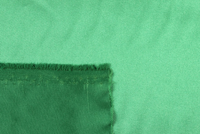 Атлас однотонный Йоко-йоко Зеленый - изображение