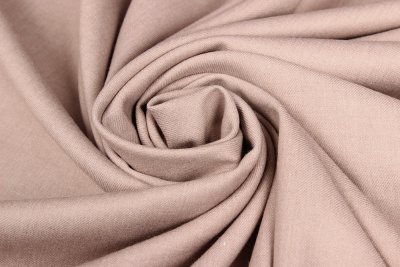 Ткань костюмная 50388 Бежево-коричневый - изображение