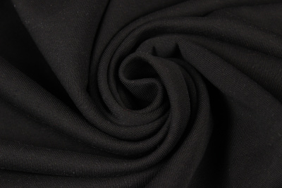 Полотно футерованное 3-нитка 330гр/м.кв.петля Черный - изображение