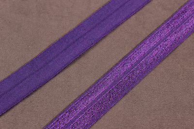 Трикотажная бейка 15мм Фиолетовый - изображение