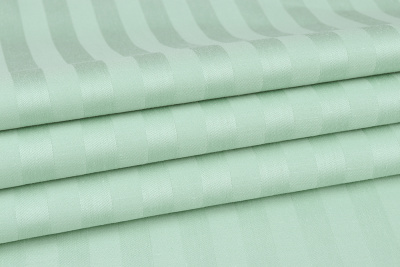 Страйп-сатин 140гр/м.кв.240 Мелкая полоска Олива 1*1 - изображение