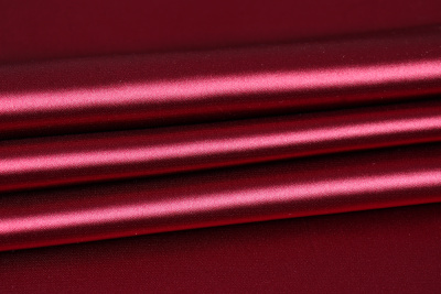 Атлас однотонный Йоко-йоко Бордовый - изображение