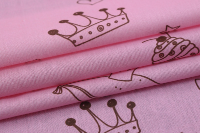 Бязь набивная 150 Ив 120 гр/м.кв. Сказка компаньон - изображение