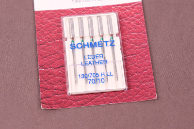 Иглы для кожи №70 Schmetz 5шт - изображение