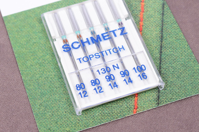 Иглы для отстрочки №80,90,100 Schmetz 5шт - изображение
