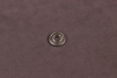 Кнопки пробивные 9,5мм рубашечные/кольцо Голубой - изображение