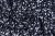Штапель набивной 7459 Цветы на т.синем
