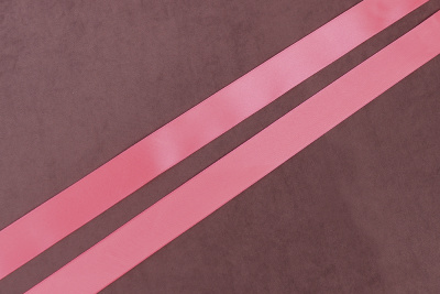 Лента атласная 25мм Розовый 135 - изображение