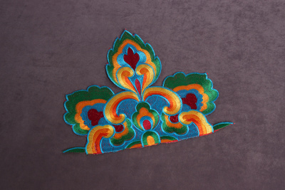 Термоаппликация Орнамент цветной Бирюза - изображение