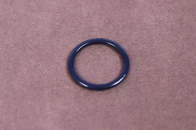 Кольцо для бретелей 15мм металл Т.Синий - изображение