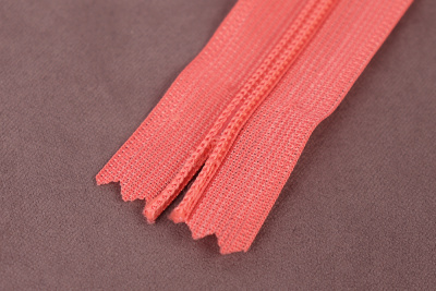 Молния потайная 20см нейлон Розовый 240 - изображение