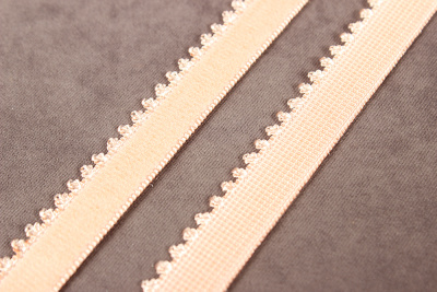 Резинка отделочная становая 12мм Персик - изображение