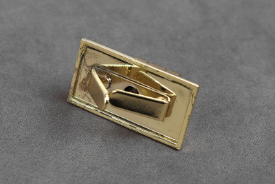 Застежка поворотная 18*30мм Золото - изображение