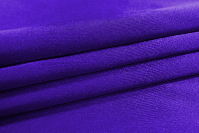 Креп-сатин однотонный Фиолетовый - изображение
