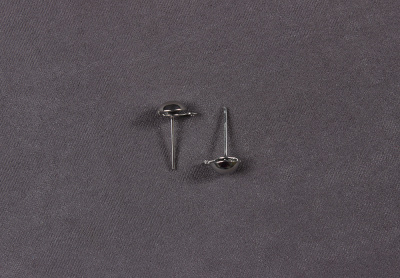 Основа для серег 15*6мм Никель - изображение