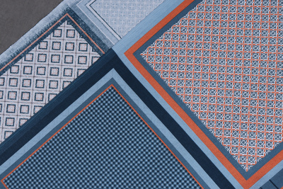 Ситец платочный 44 Тейково Франт - изображение