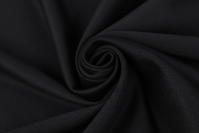 Ткань костюмная Искола Черный - изображение