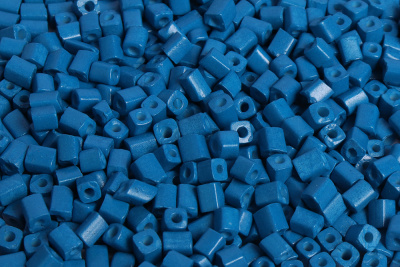 Бисер квадратный Т.Голубой - изображение