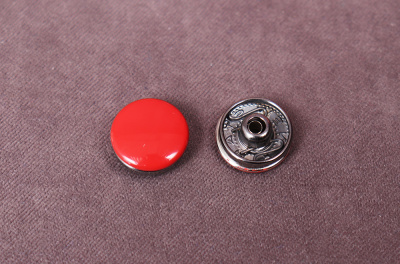 Кнопки пробивные 12,5мм Альфа Красный - изображение