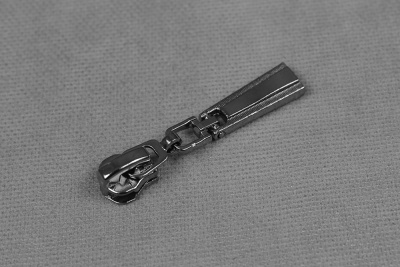Бегунок для тракторной молнии Т3 Темный Никель - изображение