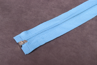 Молния 90см Т5 разъёмная спираль Голубой 331 - изображение