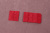 Застежка для бюстгальтера 30мм 3ряда 2крючка Т.Красный